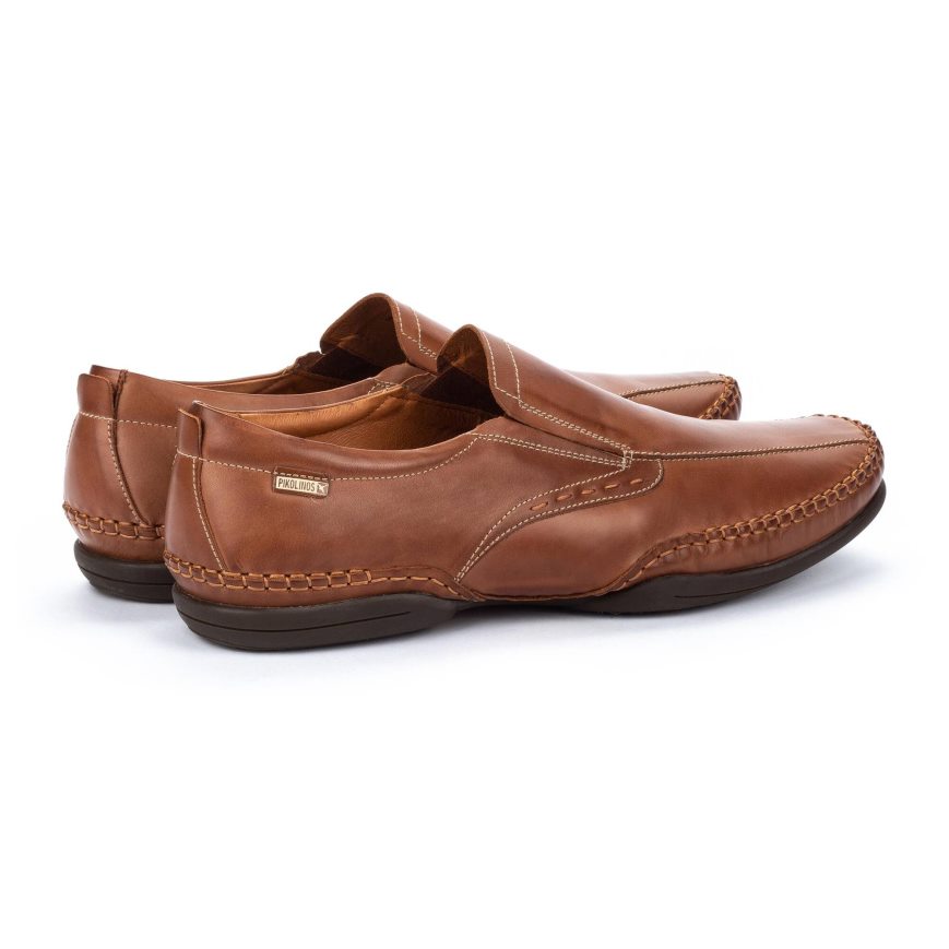 Men's Pikolinos PUERTO RICO Moccasins Brown | NZ Y21Q837